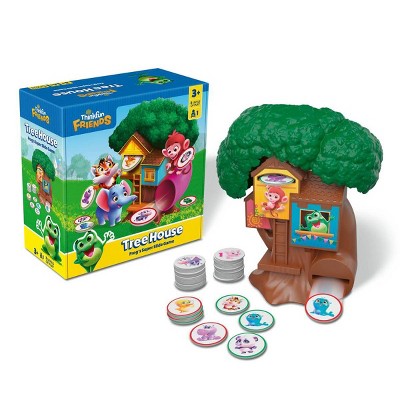 ThinkFun Friends Tree House Board Game: Educational Focus, Memory & Fine Motor Skills, Solo Play