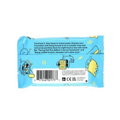 Cards Against Humanity Family Edition: School Sucks Pack * Mini Expansion for the Game