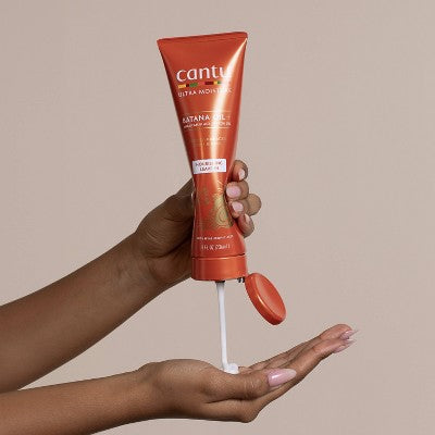 Cantu Ultra Moisture Nourishing Leave-In Conditioner with Batana Oil + Jamaican Black Castor Oil - 8 fl oz