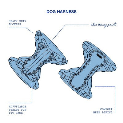 Hooray House Daisy Dog Harness - M