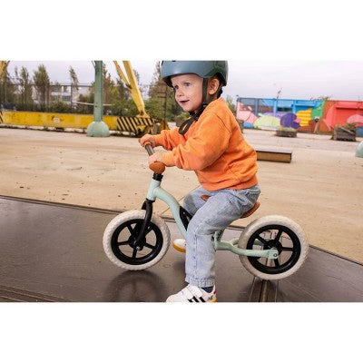 Chillafish Charlie Breeze 10" Kids' Balance Bike - Mint Green: Adjustable Handlebar & Seat (LOCAL PICKUP ONLY)