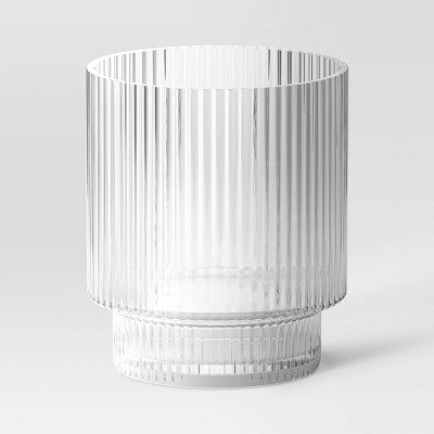 12pc Mixed Ribbed Cassin Tumbler Set - Threshold