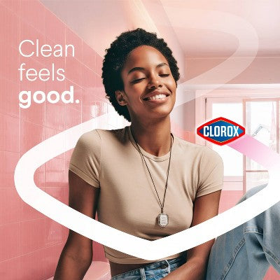 Clorox Scentiva Cherry Blossom & Peach ToiletWand Refill - 10ct: Ammonia-Free, Compatible With Clorox ToiletWand