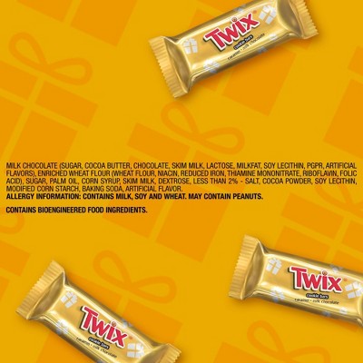 Twix Christmas Minis Chocolate Cookie Candy Bars - 10.43oz