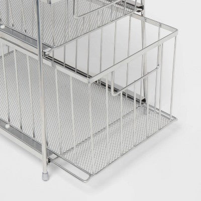 3 Tier Drawer Chrome - Brightroom