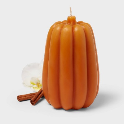 5.5" Pumpkin Vanilla Pumpkin Wax Figural - Threshold