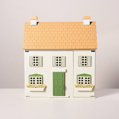 Toy Doll Townhouse with Furniture 20pc - Hearth & Hand with Magnolia: Plywood, Beechwood, Pine, 3+ Years, 4" Dolls (LOCAL PICKUP ONLY)