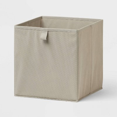 11' Fabric Bin Griege - Brightroom