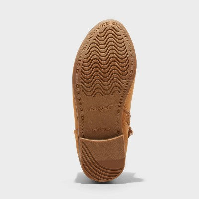 Toddler Penelope Zipper Boots - Cat & Jack Cognac 10T