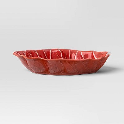 Large Stoneware Cabbage Serving Bowl - Threshold