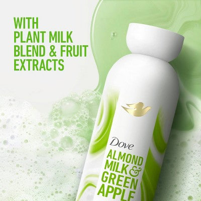 Dove Beauty Plant Milk Cleansing Body Wash - Almond Milk & Green Apple - 17.5 fl oz