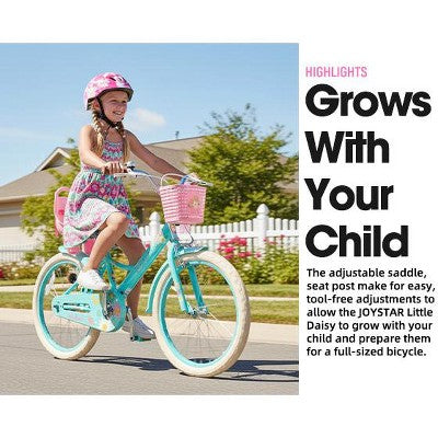 JOYSTAR Little Daisy Kids Bike - 12" Pink (LOCAL PICKUP ONLY)