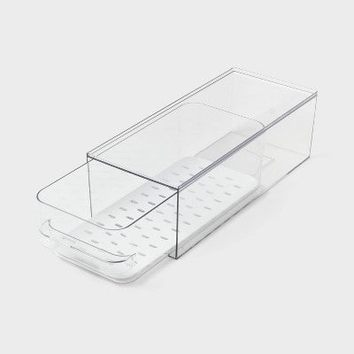 Small Ventilated Fridge Drawer Storage - Brightroom