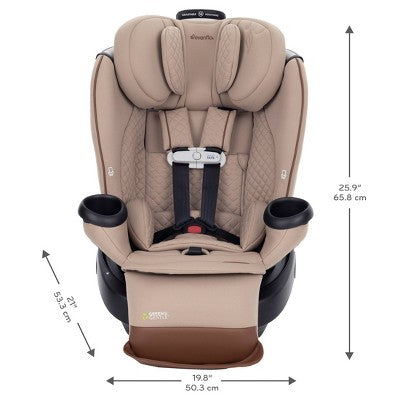Evenflo Gold Revolve 360 Extend All-in-One Rotating Convertible Car Seat with SensorSafe- Travertine (LOCAL PICKUP ONLY)