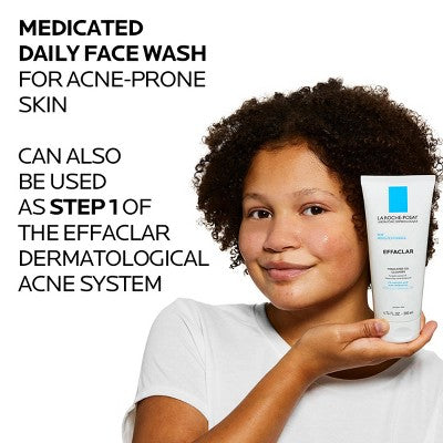 La Roche-Posay Effaclar Acne Face Cleanser with Salicylic Acid - EXP.7/2027