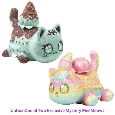 Aphmau 6" MeeMeow Plush - Sparkle Ice Cream - 3pk