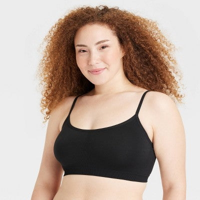 Women's Seamless Bralette - Colsie Black S