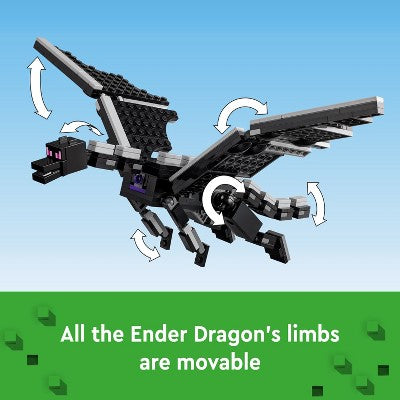 LEGO Minecraft The Ender Dragon and End Ship Video Game Toy 21264