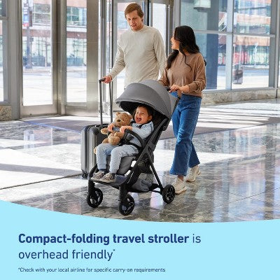 Graco Ready2Jet Compact Auto-Fold Stroller - Kingston: Single, Metal, 5-Point Harness, 6.5" Front Wheels (LOCAL PICKUP ONLY)