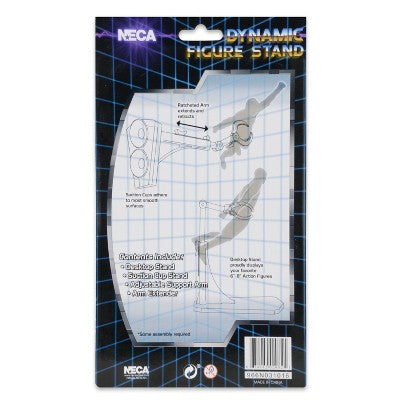 Dynamic Action Figure Stand (Clear with 2 bases)