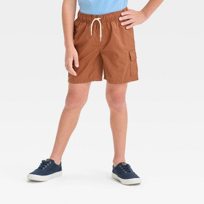 Boys' Pull-On Cargo Shorts - Cat & Jack Orange L