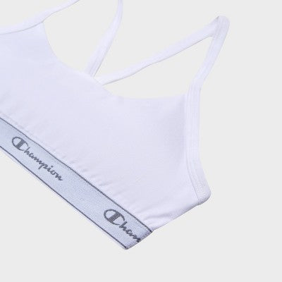 Champion Girls' Authentic Originals Bralette - White M