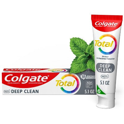 Colgate Total Active Prevention Clean Toothpaste - Mint - 5.1oz