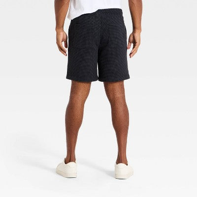 Men's 7" Vintage Waffle Pull-On Shorts - & Co Charcoal XS