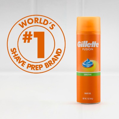 Gillette Fusion Ultra Sensitive Hydra Gel Men's Shave Gel - 7oz
