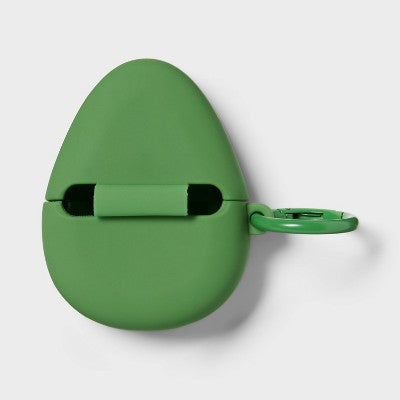 Apple AirPods Pro (1/2 Generation) Case - heyday Avocado: Silicone, Carabiner Clip