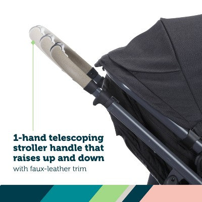 Safety 1st on Board Slide 6-in-1 Travel System with Safety Slide Base - Gray (LOCAL PICKUP ONLY)