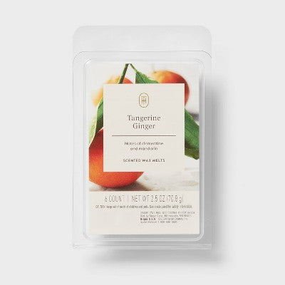6ct Tangerine Ginger Wax Melts 2.5oz - Threshold