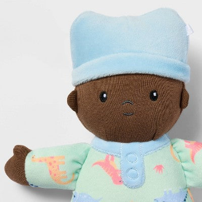 8" Boy Soft Little Baby Doll Dinosaurs Pajamas - Gigglescape