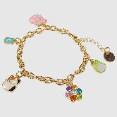 Girls' Squishmallows Charm Bracelet