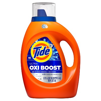 Tide Ultra Oxi Boost HE Deep Cleaning Concentrated Liquid Laundry Detergent 65 Loads - 92 fl oz