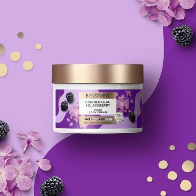 Beloved Candied Lilac & Blackberry Body Cream - 10oz