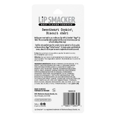 Lip Smackers Biggy Lip Balm - Sprinkle Cookies - 0.6oz: Moisturizing, Translucent, Single Container