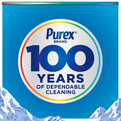 Purex Unscented Free Clear Liquid Laundry Detergents 115 Loads - 150oz
