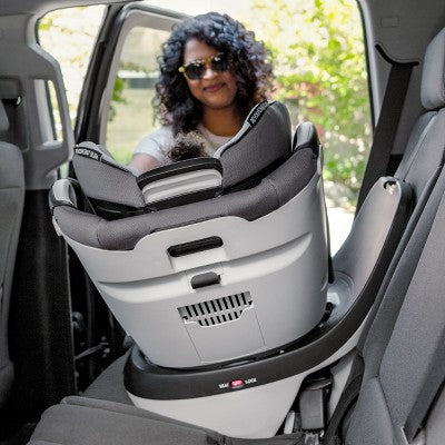 Evenflo Gold Revolve 360 Slim 2-in-1 Rotating Convertible Car Seat - Obsidian Black (LOCAL PICKUP ONLY)