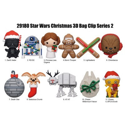 Star Wars Holiday Series 2 Surprise Character Figural Bag Clip
