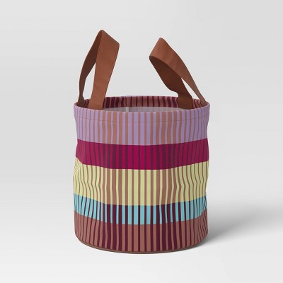 Utility Gardening Tool Tote with Horizontal Broken Stripes - Threshold