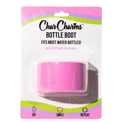 CharCharms Water Bottle Boot Peony