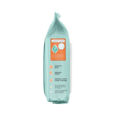 The Honey Pot Company, Prebiotic Feminine Cleansing Wipes, Intimate Parts, Body or Face - 30ct
