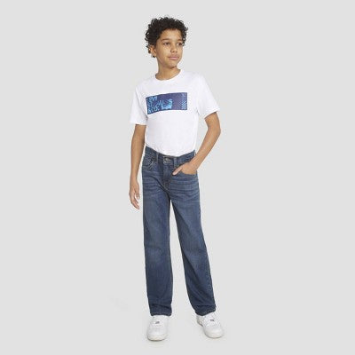 Levi's Boys' 514 Straight Fit Performance Jeans - Medium Wash 18