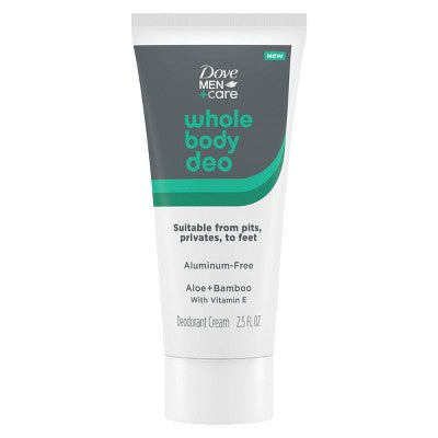 Dove Men+Care Aloe & Bamboo Whole Body Deodorant Cream - 2.5 fl oz