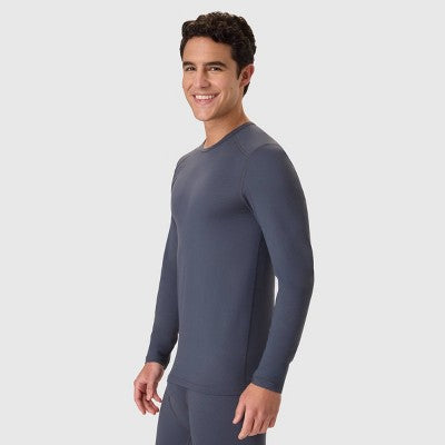 Hanes Men's Thermal Long Sleeve Performance Shirt - Dark Gray XXL