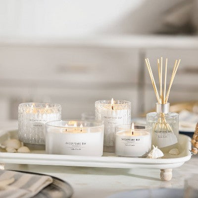Chesapeake Bay Candle Large 3-Wick Candle with Lid Salted Sands 14.5oz