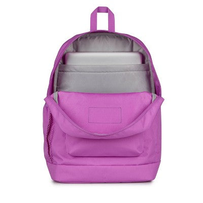 JanSport Cross Town Plus 17" Fits 15" Laptop Water Resistant Backpack - Fuchsia