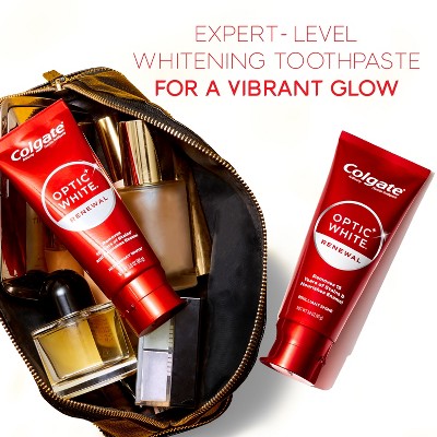 Colgate Optic White Renewal Teeth Whitening Toothpaste - High Impact White - 3.0oz