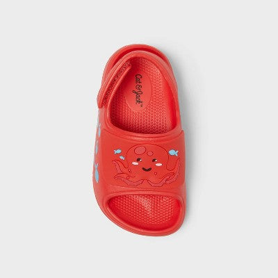 Toddler Baylor Character Sandals - Cat & Jack Red 9T